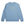 Premium Blue Organic Cotton Crewneck Sweatshirt - Front View
