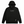 Black Organic Fleece Hoodie - Timeless and Stylish Unisex Streetwear Fashion.