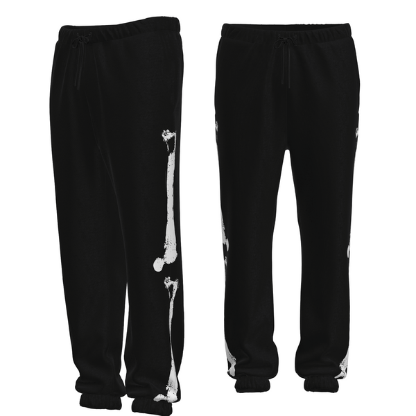 Bellargo Bone Crusher Heavyweight Fleece Sweatpants – Dual Front and Side View
