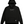 Black Organic Fleece Hoodie - Timeless and Stylish Unisex Streetwear Fashion.