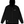 Black Organic Fleece Zip Hoodie - Timeless and Stylish Unisex Streetwear Fashion.