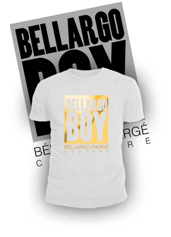 "Bellargo Boy" Metallic Crew Neck T-shirt (MORE COLORS AVAILABLE) - Bellargo Piarge