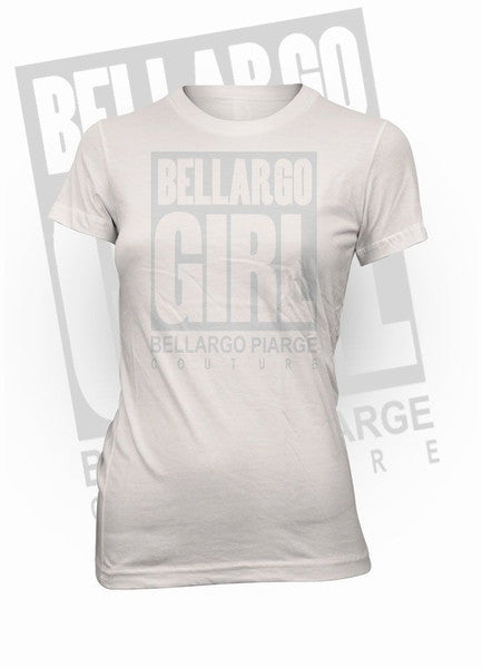 "Bellargo Girl" Metallic Crew Neck T-Shirt (MORE COLORS AVAILABLE) - Bellargo Piarge